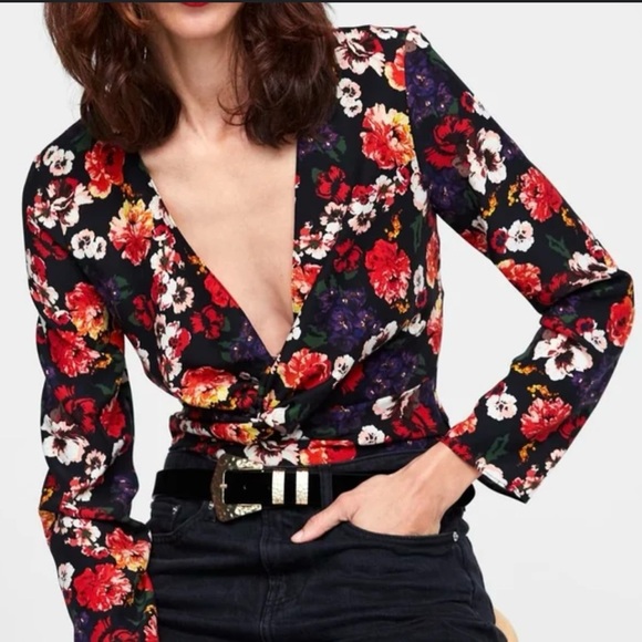 Floral Body Suit - Picture 5 of 16